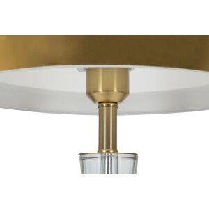 Mauro Ferretti lámpara de mesa Kristal E27 Ø 30x56 cm oro blanco