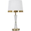 Mauro Ferretti lámpara de mesa Kristal E27 Ø 30x56 cm oro blanco