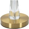 Mauro Ferretti lámpara de mesa Kristal E27 Ø 30x56 cm oro blanco