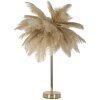 Mauro Ferretti lámpara de mesa palmera 2 luces E14 Ø 55x60 cm oro camel