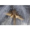 Mauro Ferretti lámpara de mesa palmera 2 luces E14 Ø 55x60 cm gris oro