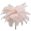 Mauro Ferretti lámpara de mesa palmera 2 luces E14 Ø 40x55 cm oro rosa