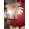 Mauro Ferretti lámpara de mesa palmera 2 luces E14 Ø 40x55 cm oro rosa