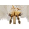 Mauro Ferretti lámpara de mesa soporte pluma E27 Ø 40x60 cm oro blanco