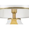 Mauro Ferretti lámpara de mesa cerámica E27 Ø 40x70 cm oro blanco