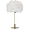 Mauro Ferretti lámpara de mesa bola muelle E27 Ø 30x50 cm oro blanco