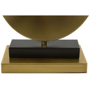 Mauro Ferretti lámpara de mesa Coin E270 Ø 30x53 cm oro blanco