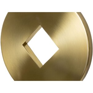 Mauro Ferretti lámpara de mesa Coin E270 Ø 30x53 cm oro blanco