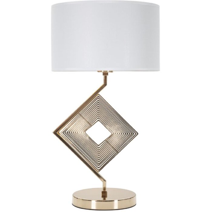 Mauro Ferretti Move lámpara de mesa E27 Ø 30x56 cm oro blanco