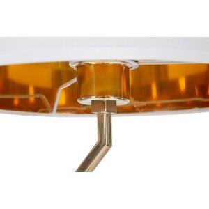 Mauro Ferretti Move lámpara de mesa E27 Ø 30x56 cm oro blanco