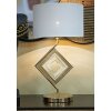 Mauro Ferretti Move lámpara de mesa E27 Ø 30x56 cm oro blanco