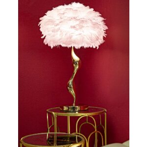 Mauro Ferretti lámpara de mesa slim E27 Ø 40x63 cm oro rosa