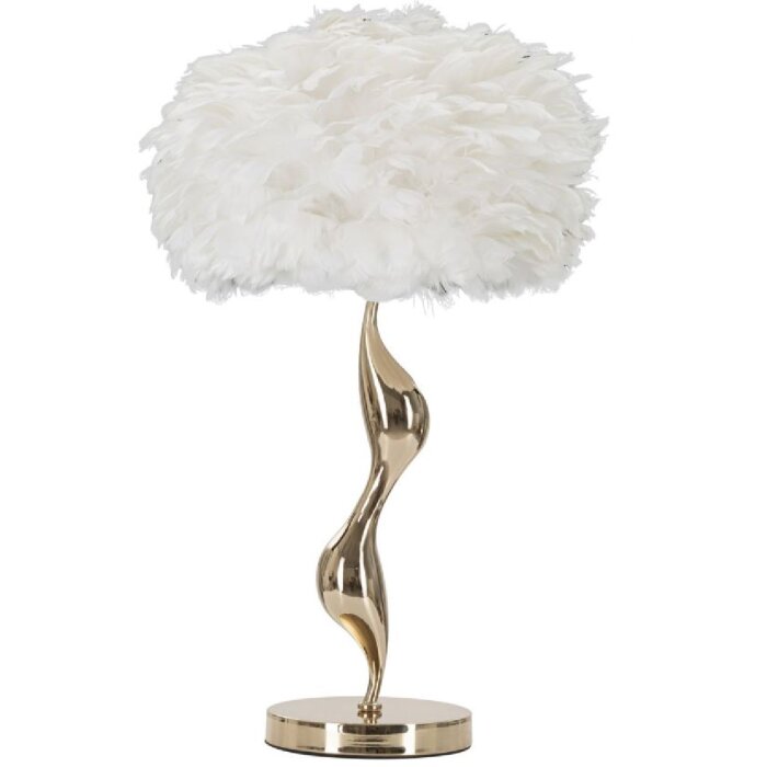 Mauro Ferretti lámpara de mesa slim E27 Ø 40x63 cm oro blanco