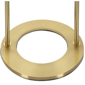 Mauro Ferretti lámpara de mesa Glamy Arc E14 Ø 21x50 cm oro blanco