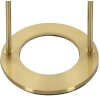 Mauro Ferretti lámpara de mesa Glamy Arc E14 Ø 21x50 cm oro blanco