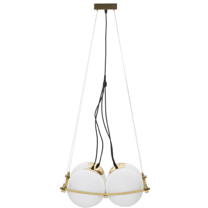 Mauro Ferretti Plafón Japón cuadrado 4 luces E27 45x45x20 cm blanco oro
