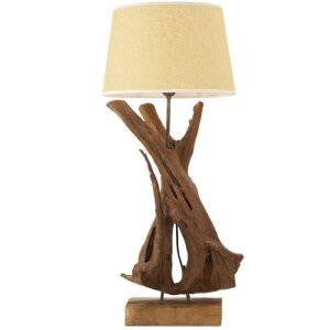 Mauro Ferretti lámpara de mesa Tavolo E27 Ø 35x80 cm marrón