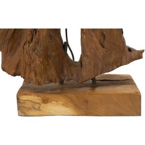 Mauro Ferretti lámpara de mesa Tavolo E27 Ø 35x80 cm marrón