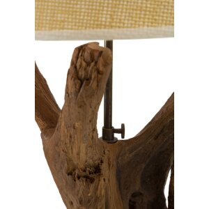 Mauro Ferretti lámpara de mesa Tavolo E27 Ø 35x80 cm marrón