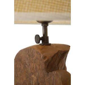 Mauro Ferretti lámpara de mesa Tavolo E27 Ø 35x80 cm marrón