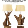 Mauro Ferretti lámpara de mesa Tavolo E27 Ø 35x80 cm marrón