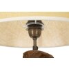 Mauro Ferretti lámpara de mesa Kepala E27 Ø 35x69 cm marrón