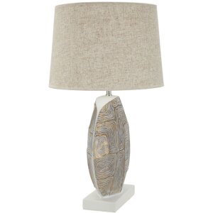 Mauro Ferretti lámpara de mesa Eklipsen E27 Ø 38x64 cm oro blanco
