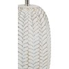Mauro Ferretti lámpara de mesa hoja E27 Ø 35x65 cm oro blanco