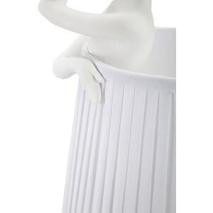 Mauro Ferretti lámpara de mesa Ballet E14 Ø 29x25x62,5 cm blanco