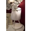Mauro Ferretti lámpara de mesa Ballet E14 Ø 29x25x62,5 cm blanco