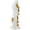 Mauro Ferretti lámpara de mesa loro E27 20x20x50,5 cm oro blanco