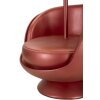 Mauro Ferretti lámpara de mesa de mediados de siglo E27 26x43 cm rojo