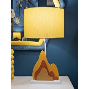Mauro Ferretti Lámpara de mesa Color E27 30x57 cm amarillo