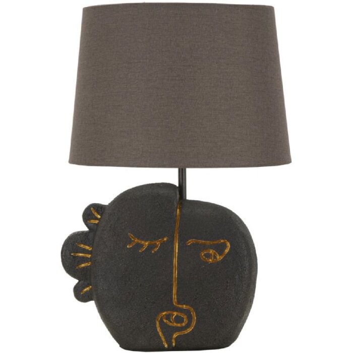 Mauro Ferretti Lámpara de mesa Tribal E27 Ø 27,5x39,5 cm marrón oro