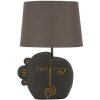 Mauro Ferretti Lámpara de mesa Tribal E27 Ø 27,5x39,5 cm marrón oro