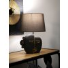 Mauro Ferretti Lámpara de mesa Tribal E27 Ø 27,5x39,5 cm marrón oro