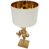 Mauro Ferretti Lámpara de mesa Pulpo E27 Ø 30,5x64,5 cm dorado blanco