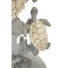 Mauro Ferretti Lámpara de mesa Tortuga E27 Ø 30,5x63,5 cm blanco gris