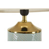 Mauro Ferretti Lámpara de mesa Kapstadt E27 Ø 30x47 cm azul claro dorado