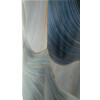 Mauro Ferretti Lámpara de mesa Elegancia Cerámica E27 40x64 cm azul