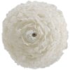Mauro Ferretti Lámpara de techo pluma E27 Ø 60x30 cm blanco