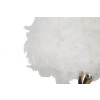Mauro Ferretti Lámpara de mesa Cart E27 Ø 25x47 cm blanco dorado