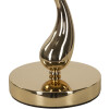 Mauro Ferretti Lámpara de mesa Cart E27 Ø 25x47 cm blanco dorado