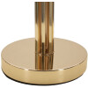Mauro Ferretti Lámpara de mesa Slimmy E27 Ø 28x53 cm blanco oro