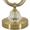 Mauro Ferretti Lámpara de mesa Versailles E27 Ø 36x60 cm blanco oro