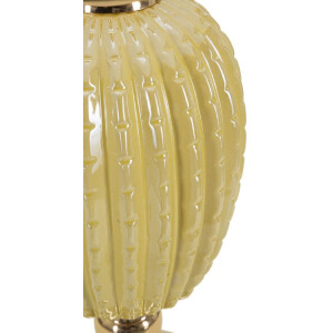 Mauro Ferretti Lámpara de mesa Lot E27 Ø 30x55 cm dorado crema
