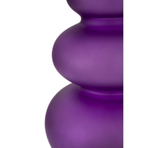 Mauro Ferretti Lámpara de mesa Milva Drei E27 Ø 40x70 cm violeta amarilla