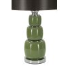 Mauro Ferretti Eva Tres Lámpara Mesa Verde Negro Ø32.5x55cm E27 40W
