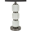Mauro Ferretti Helle Tres Lámpara Mesa Blanco Gris Ø32.5x57cm E27 40W