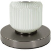 Mauro Ferretti Helle Tres Lámpara Mesa Blanco Gris Ø32.5x57cm E27 40W
